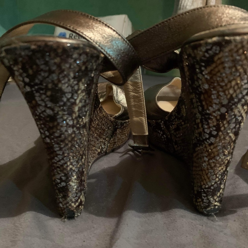 Jimmy Choo heeled wedges
